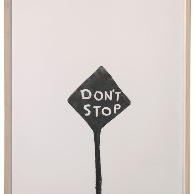 David Shrigley — Без названия (Не останавливайся)
