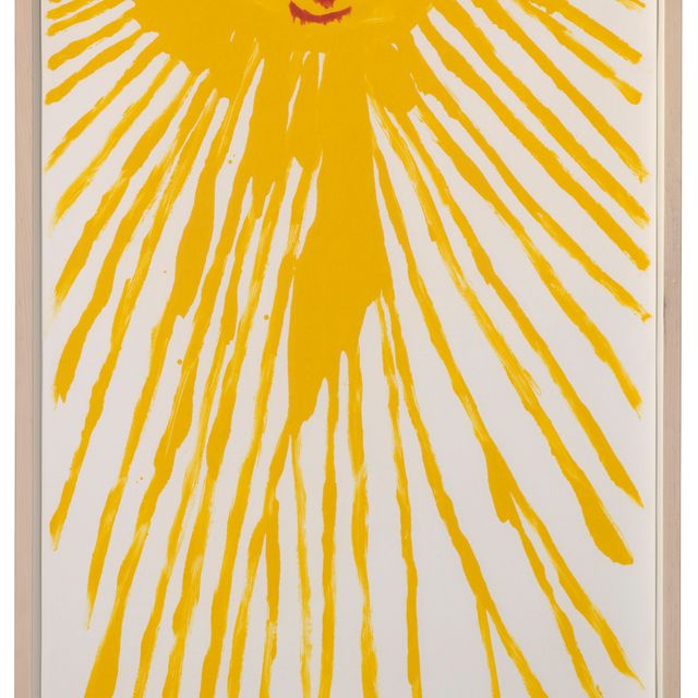 David Shrigley — Без названия (Большое солнце)