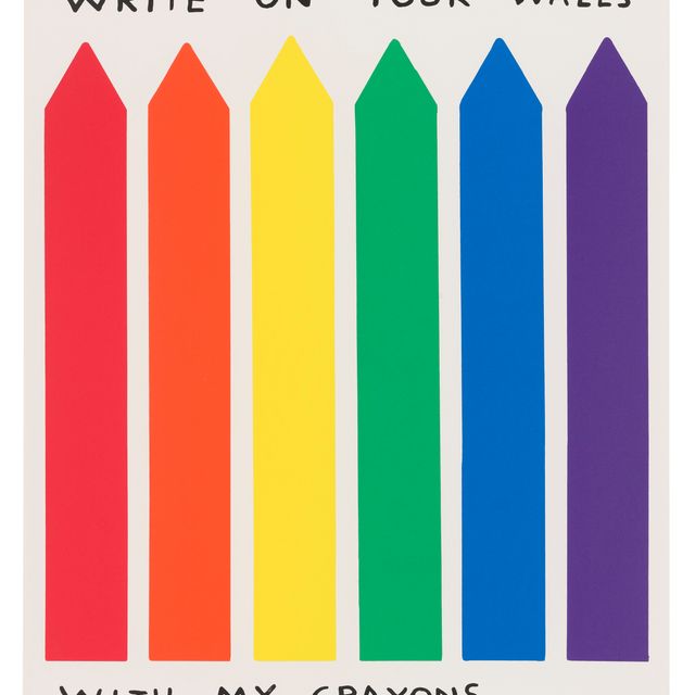 David Shrigley — Без названия (я хотел бы написать на ваших стенах)