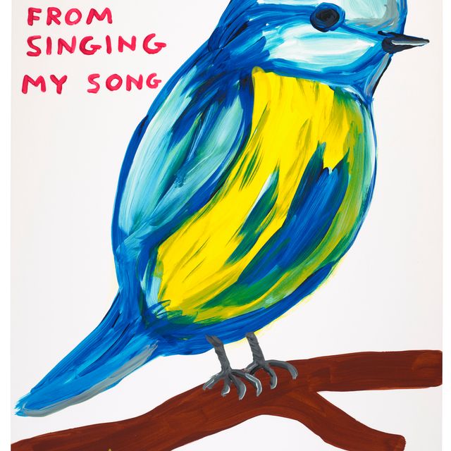 David Shrigley — Ты Не Помешаешь Мне Спеть Мою Песню.