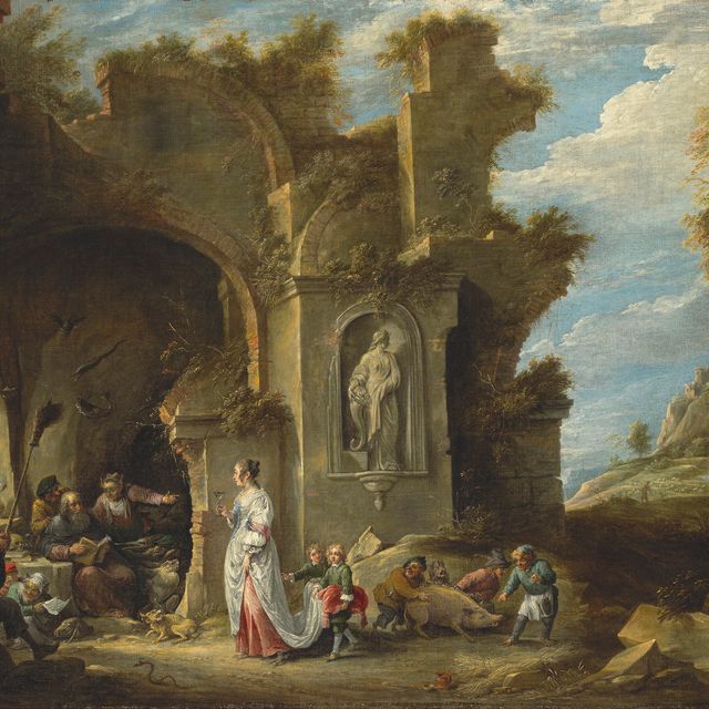 David Teniers the Younger — Искушение святого Антония