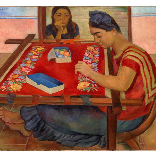 Diego Rivera — Ла бордадора