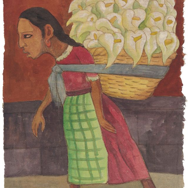 Diego Rivera — Цветы для продажи