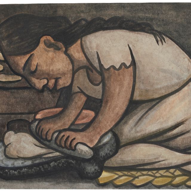 Diego Rivera — Ла молендера