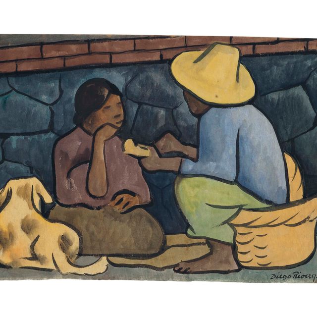 Diego Rivera — Ла Мериенда (также известная как Группа компаний по продаже канасты и перро)