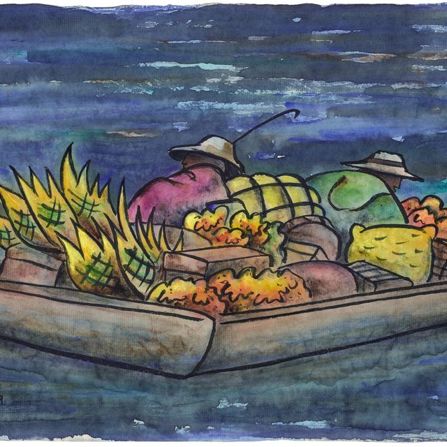 Diego Rivera — Продавцы из Пацкуаро