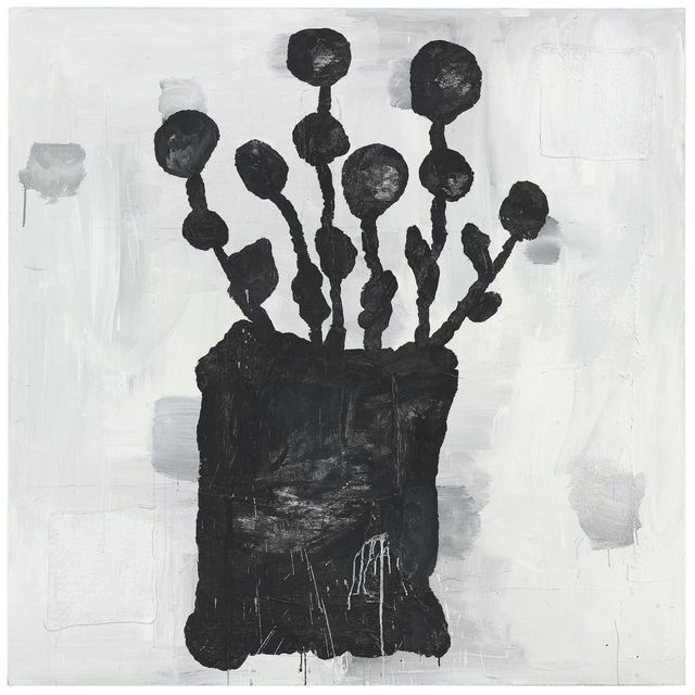 Donald Baechler — Цветы № 19