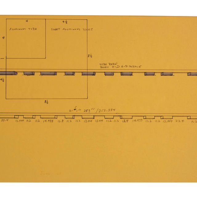 Donald Judd — Без названия