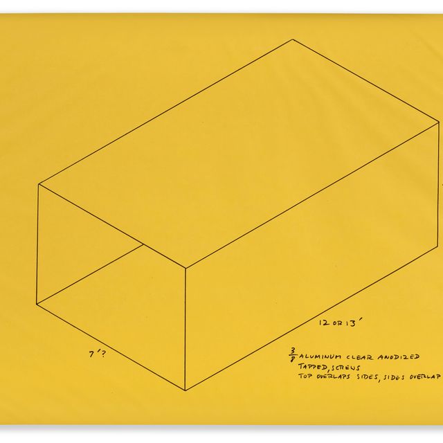 Donald Judd — Без названия