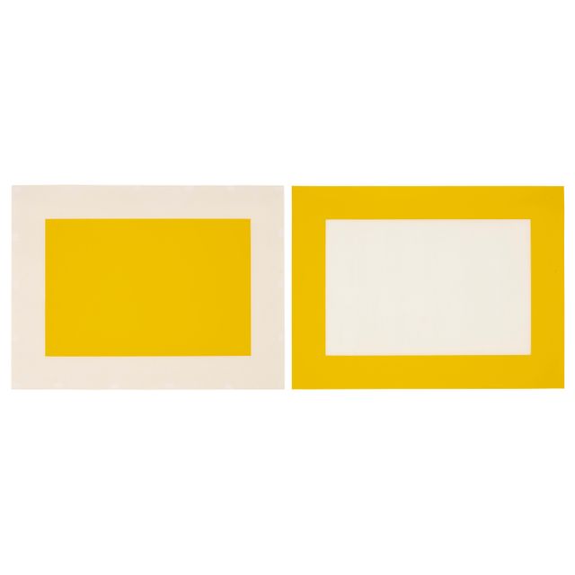 Donald Judd — Без названия: две гравюры