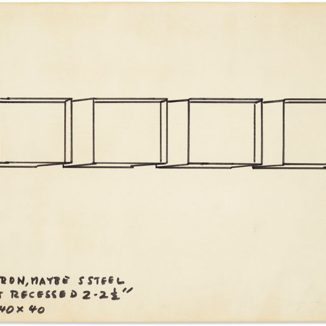 Donald Judd — Без названия