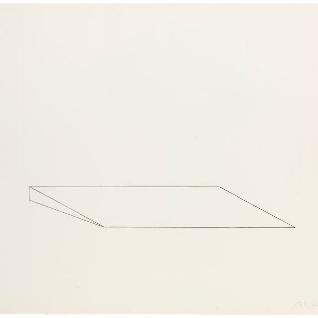 Donald Judd — Без названия: одна тарелка