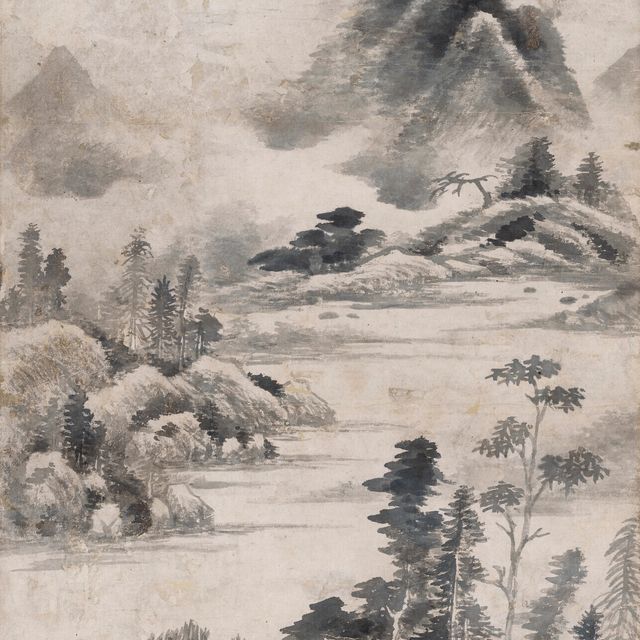 Dong Qichang — Вершины скрыты в облаках