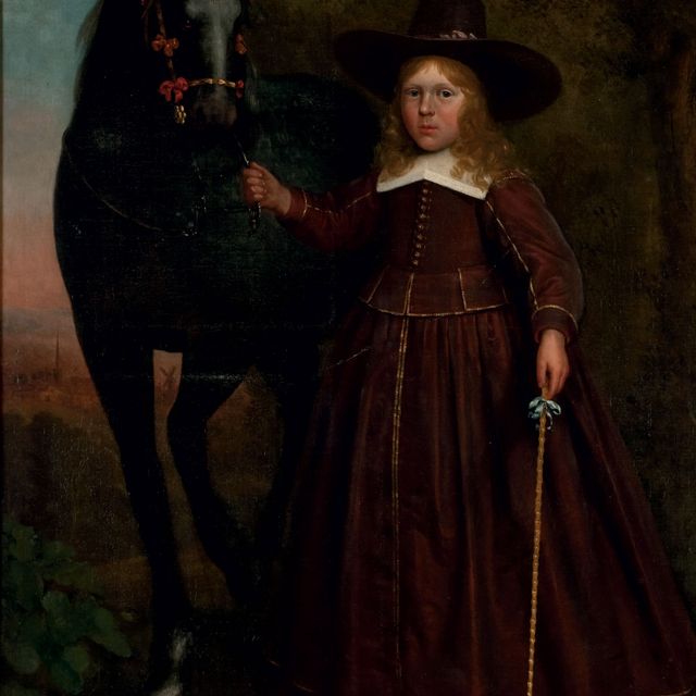 Dutch School — Молодой парень, сын арендатора, начальник музея