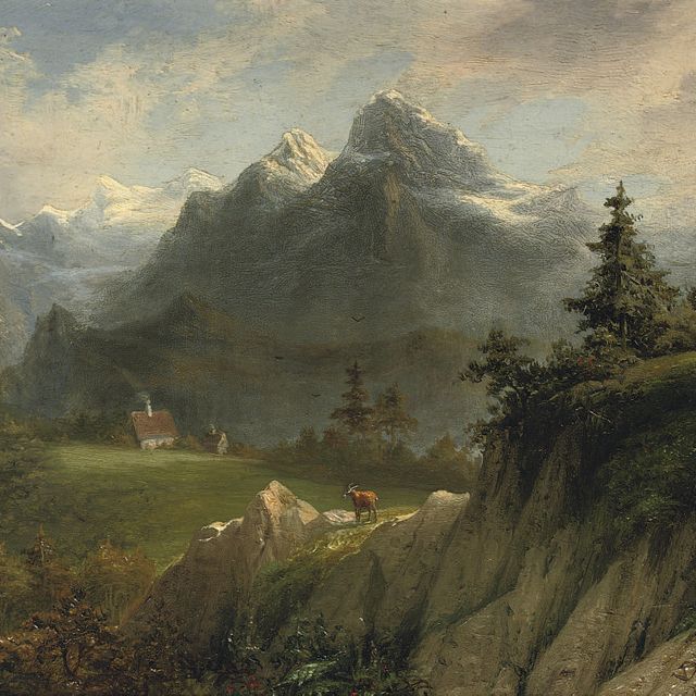 Dutch School — В предгорьях Альп