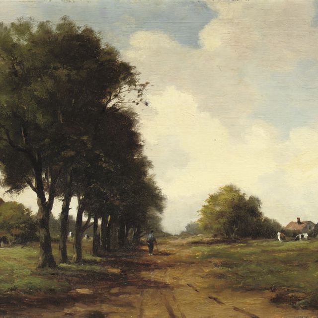 Dutch School — Проселочная дорога