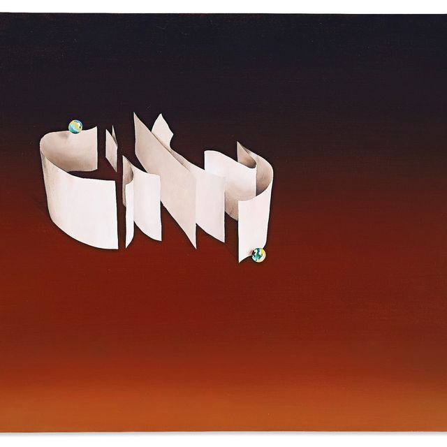 Ed Ruscha — Город, украшенный мрамором