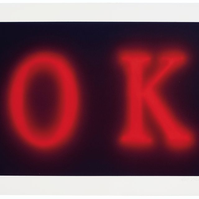Ed Ruscha — ОК