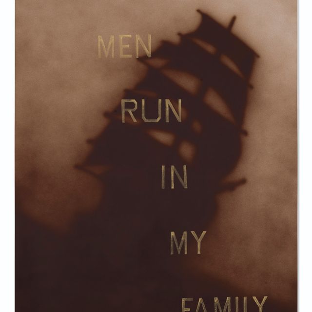 Ed Ruscha — В Моей Семье Водятся Храбрые люди