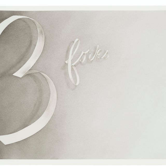 Ed Ruscha — 3 Вилки