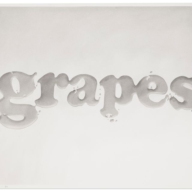 Ed Ruscha — Виноград