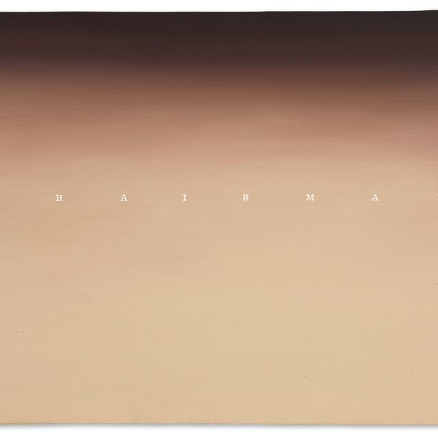 Ed Ruscha — Председатель