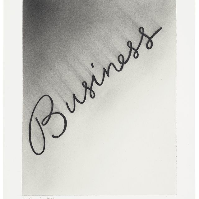 Ed Ruscha — Бизнес