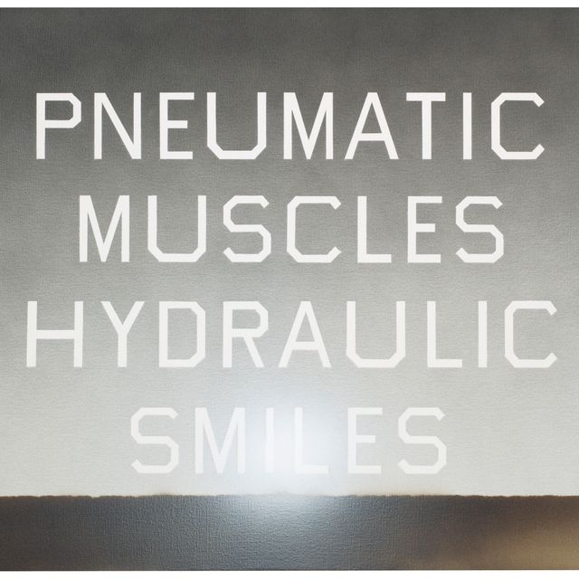 Ed Ruscha — Пневматические мышцы, Гидравлические улыбки