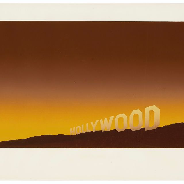 Ed Ruscha — Голливуд