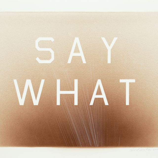 Ed Ruscha — что сказать