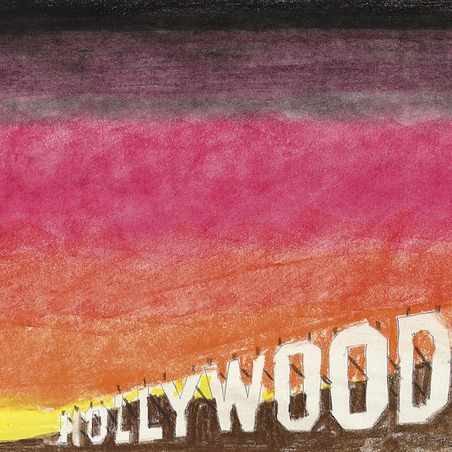 Ed Ruscha — Голливудское исследование №4