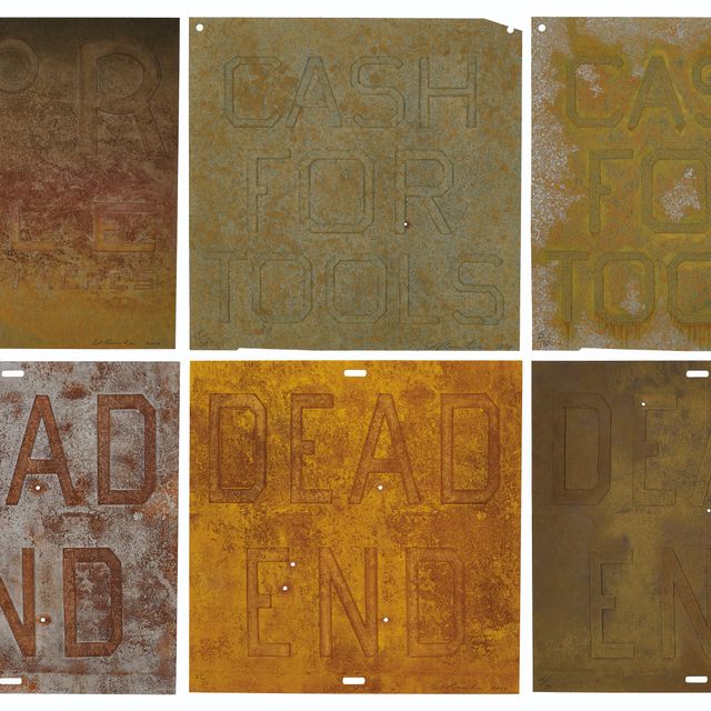 Ed Ruscha — Ржавые вывески