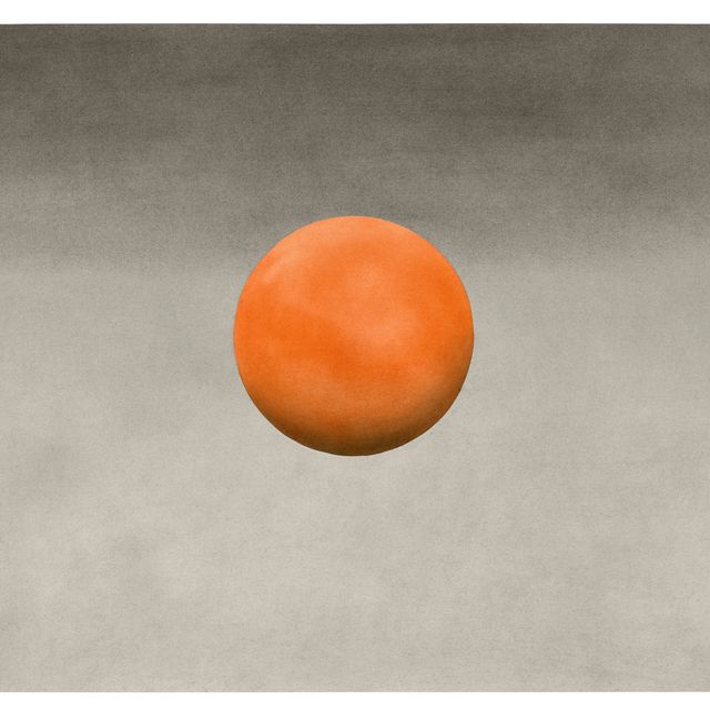 Ed Ruscha — Оранжевый валик