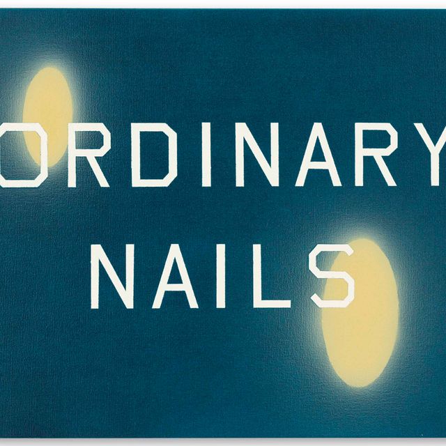 Ed Ruscha — Обычные гвозди