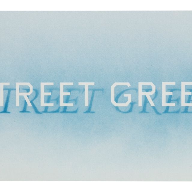Ed Ruscha — Уличная жадность