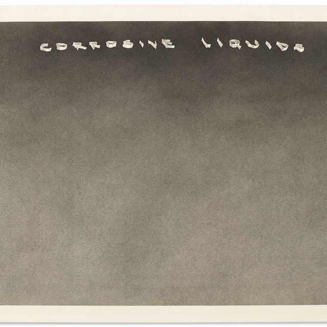 Ed Ruscha — Агрессивные жидкости