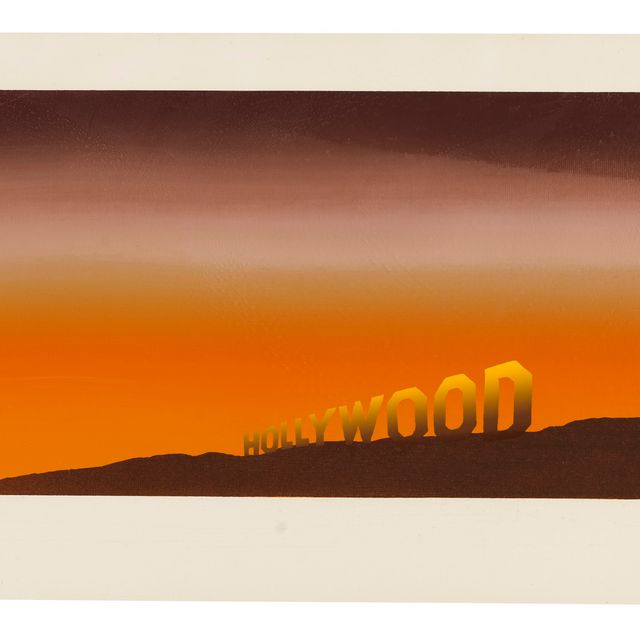 Ed Ruscha — Голливуд