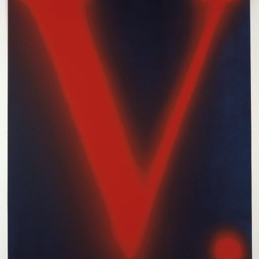 Ed Ruscha — Радиоактивный V