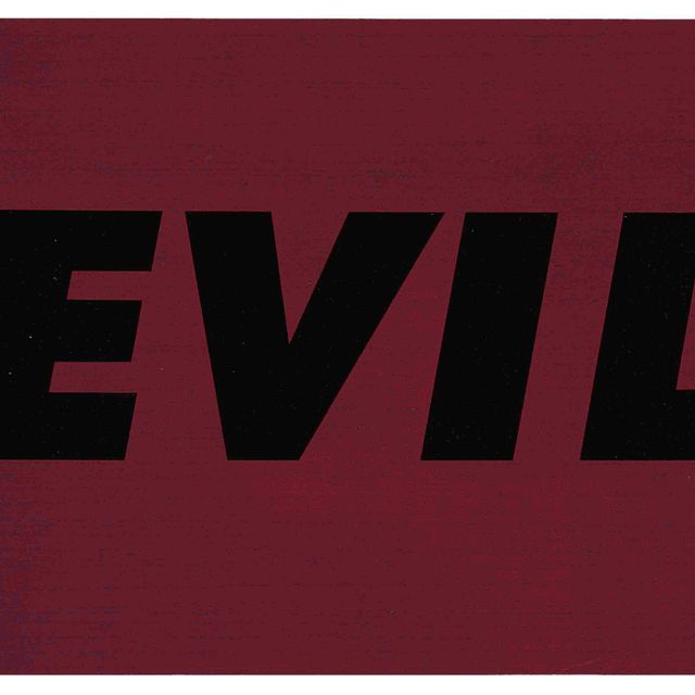 Ed Ruscha — Зло (E. 70)