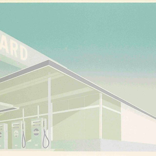 Ed Ruscha — Стандартная сырная форма с оливками (Engberg 31)