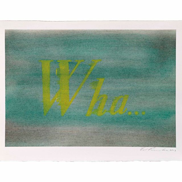 Ed Ruscha — Wha...