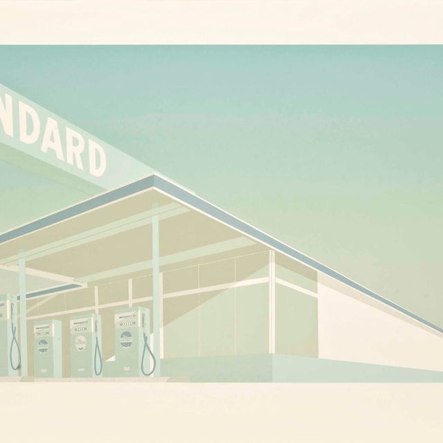Ed Ruscha — Стандартная сырная форма с оливковым маслом