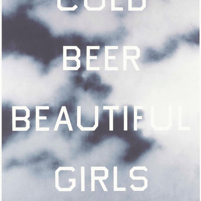 Ed Ruscha — Холодное Пиво, Красивые Девушки