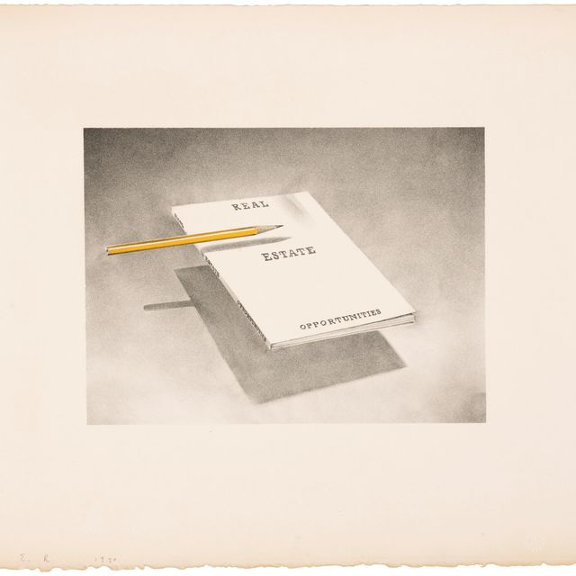 Ed Ruscha — Возможности в сфере недвижимости, судя по обложкам книг