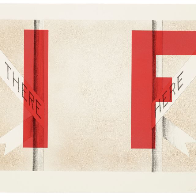 Ed Ruscha — Там и здесь, состояние II