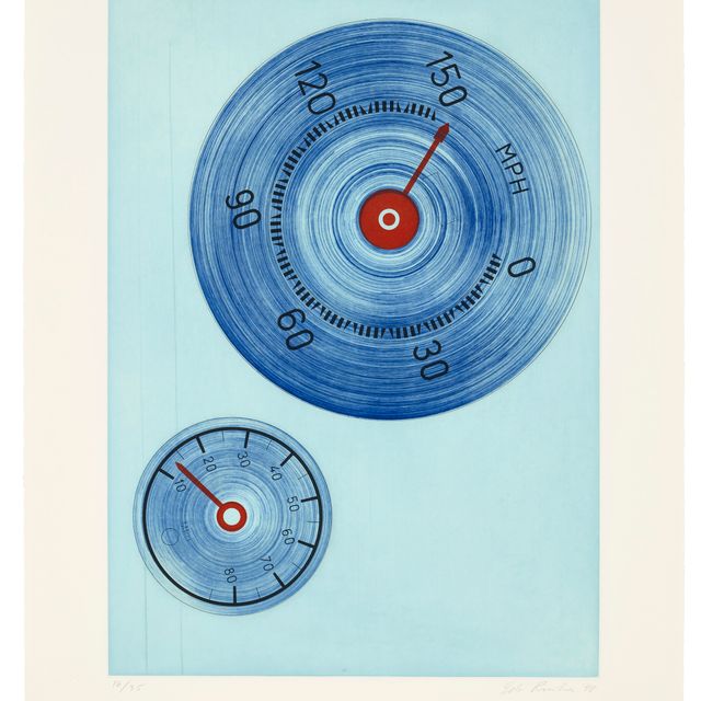 Ed Ruscha — Кувыркающийся Снеговик в плавках