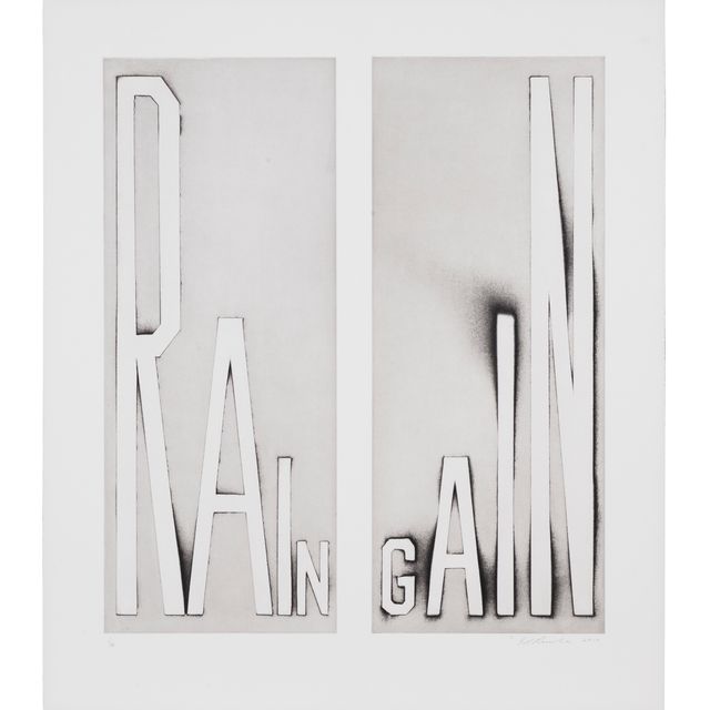Ed Ruscha — Усиление дождя