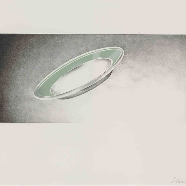 Ed Ruscha — Тарелка "Домашнее спокойствие" (E. 73)