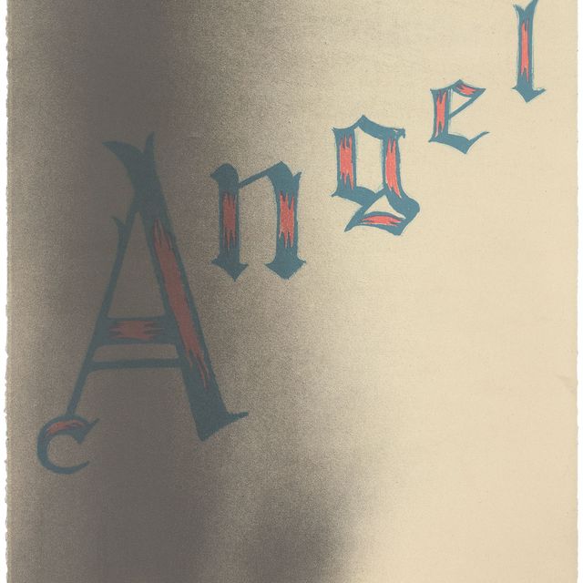 Ed Ruscha — Ангел