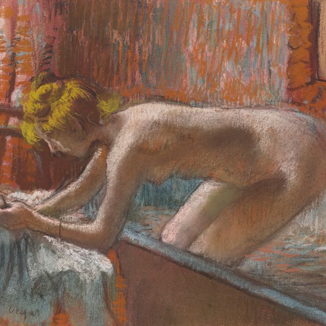 Edgar Degas — Женщина-сортировщица в бэйне